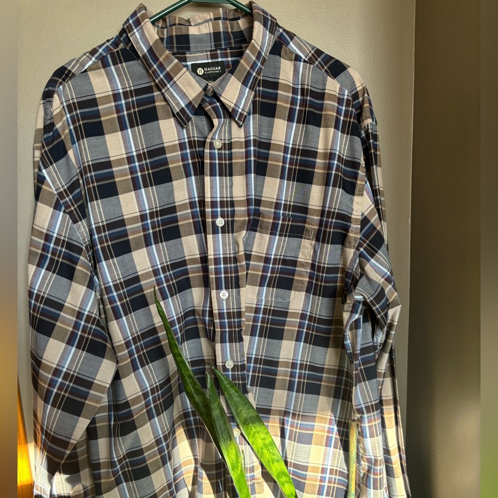 Haggar Men’s shirt. XXL